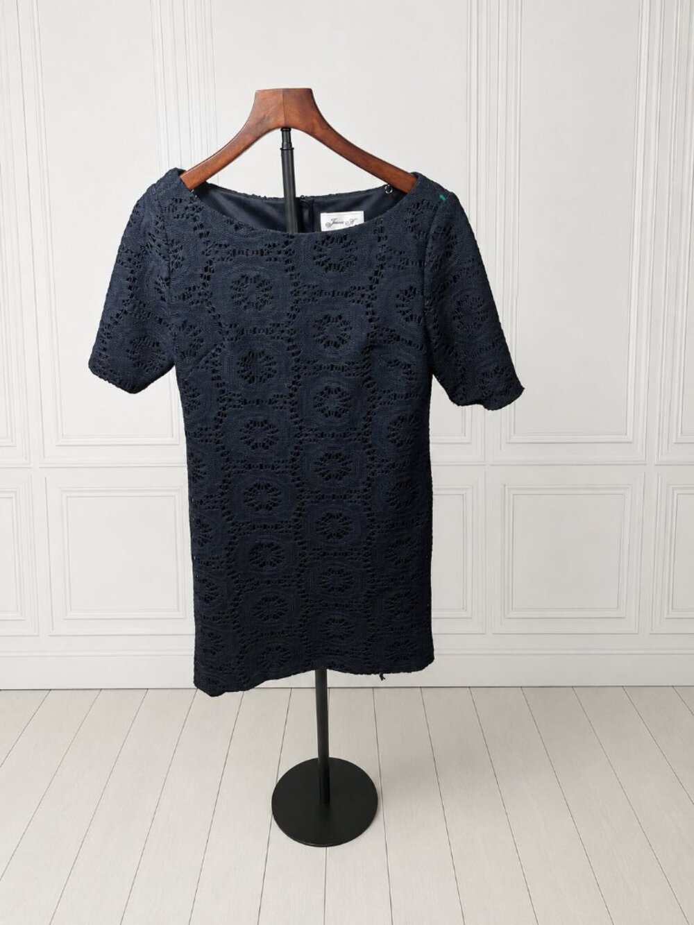 Jessica H Petite Crochet Lace Dress